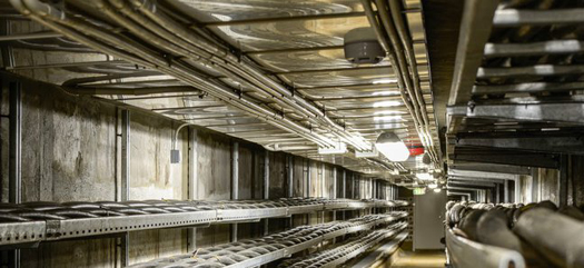 Кабельный тоннелКабельный тоннель. фото: Elektrilevi